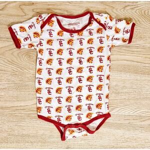 USC Trojans Apparel SC Trojans Fight On Baby Bodysuit Unisex Baby 24 Months
